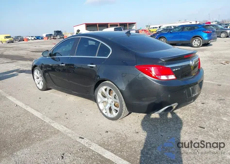 2013 Buick Regal Gs из США, поврежденный, VIN 2G4GV5GV2D9182211